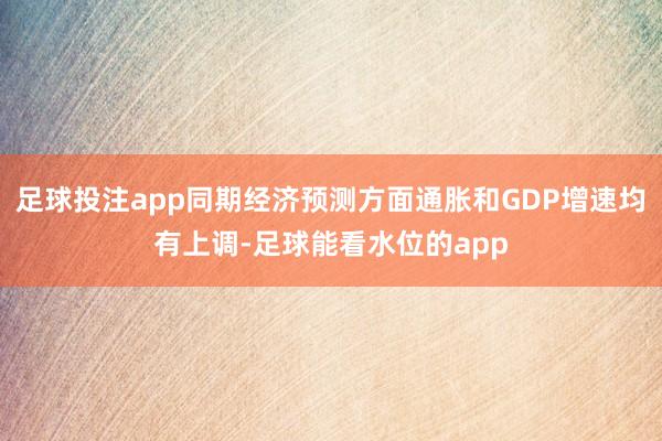 足球投注app同期经济预测方面通胀和GDP增速均有上调-足球能看水位的app