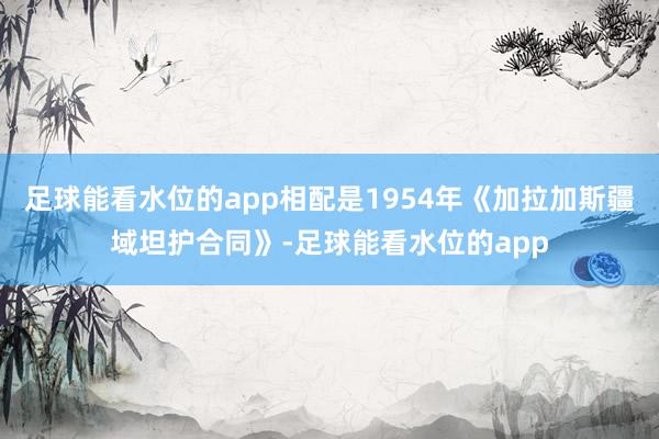 足球能看水位的app相配是1954年《加拉加斯疆域坦护合同》-足球能看水位的app